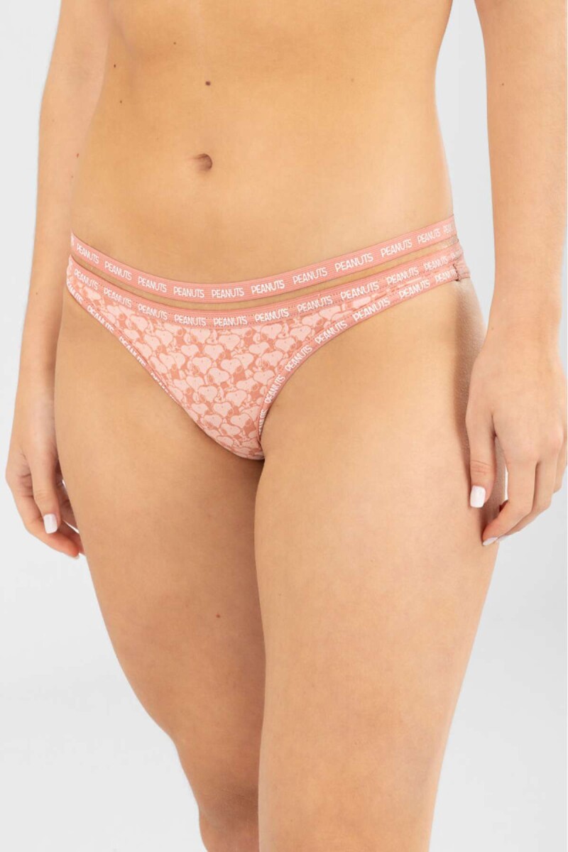 Bikini snoopy full - Rosado 