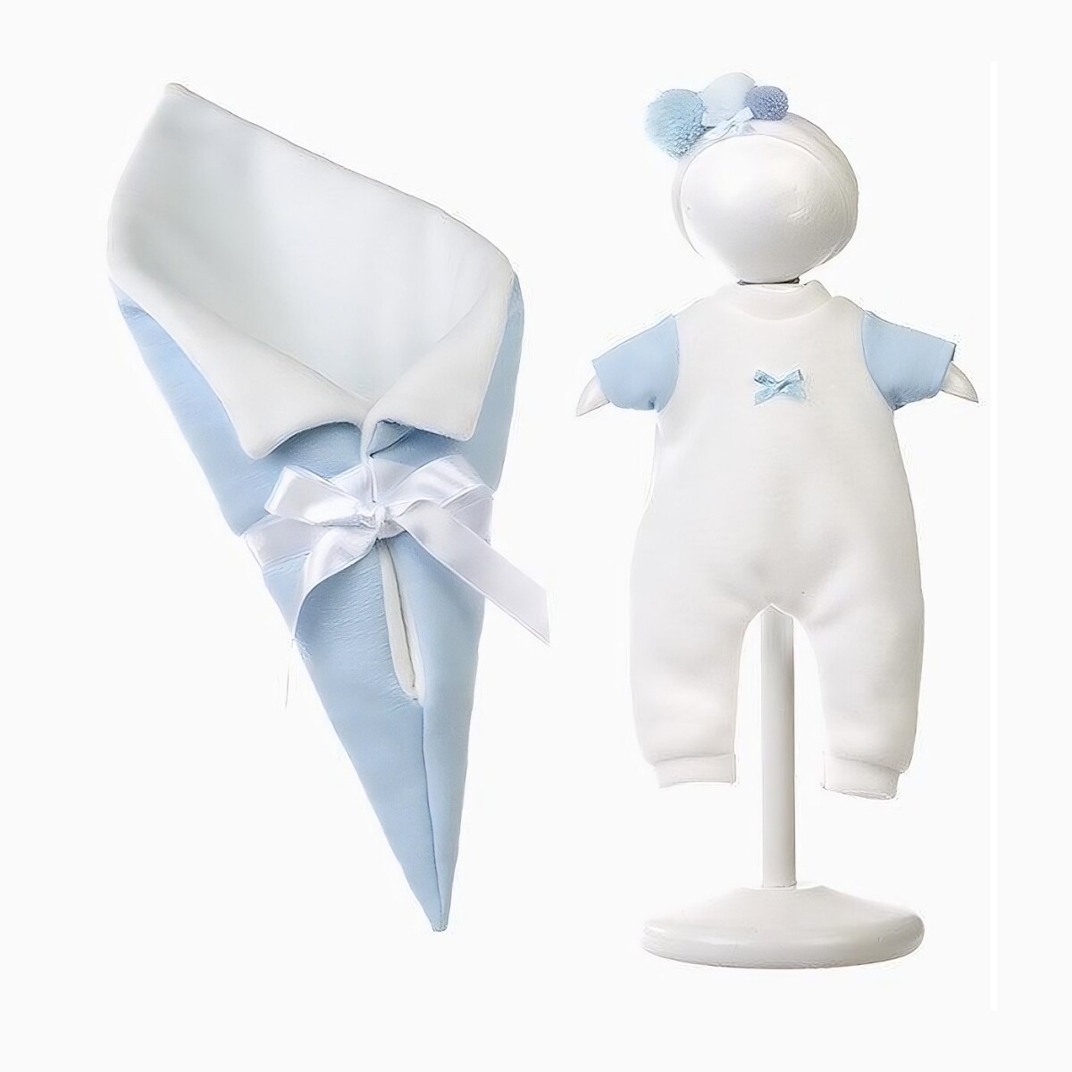 Conjunto Dormir Muñeco Llorens 36 cm Pijama Gorra Accesorios 