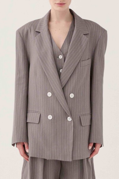 BLAZER OVERSIZE Gris