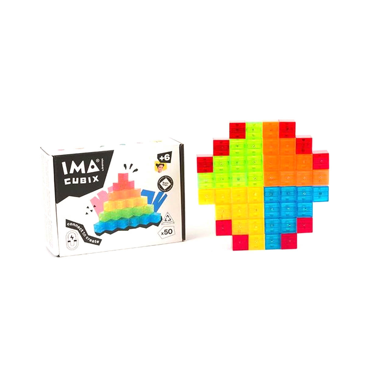 ImaCubix 50 piezas Imanix 