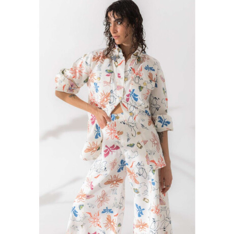 Camisa Anta Print Insect