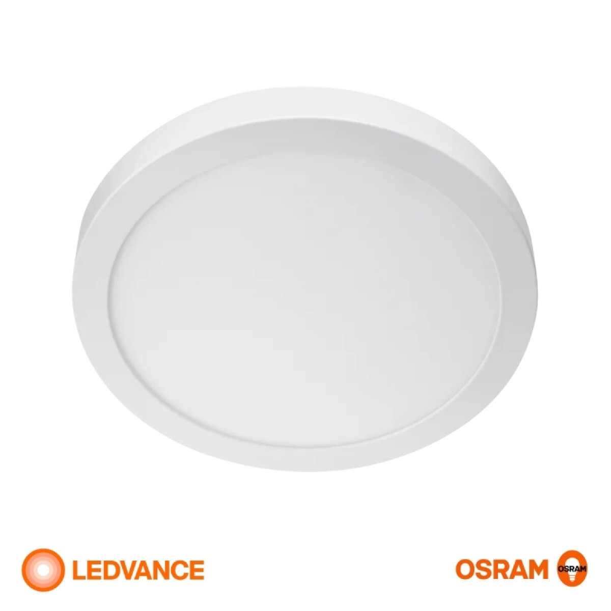 Panel LED LEDVANCE OSRAM Slim Redondo De Adosar 24W Luz Cálida 