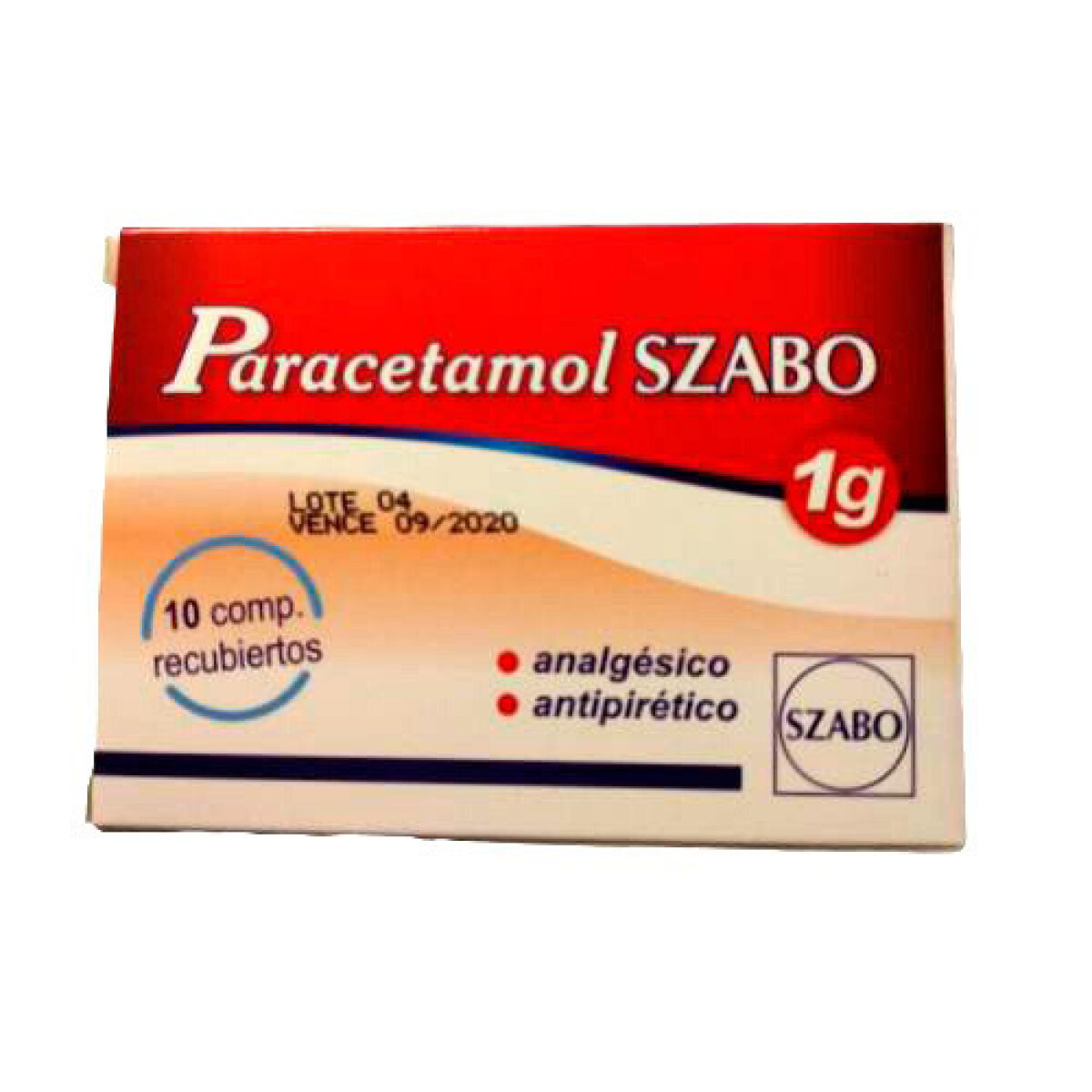 Paracetamol 1 G Szabo 10 COM 