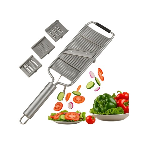 Rallador Multi Slicer Cuchillas de Acero Inoxidable 34 cm 001