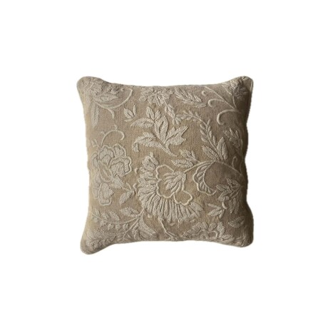 ALMOHADÓN NATURAL/BEIGE ALGODÓN AFRODITA