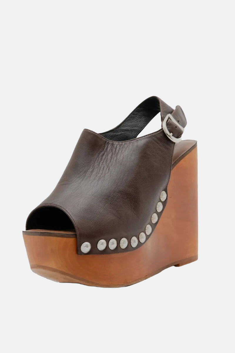 SANDALIA SNICK Marron
