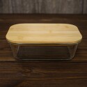 VIANDA RECIPIENTE DE VIDRIO CON TAPA BAMBU 800ML VIANDA RECIPIENTE DE VIDRIO CON TAPA BAMBU 800ML