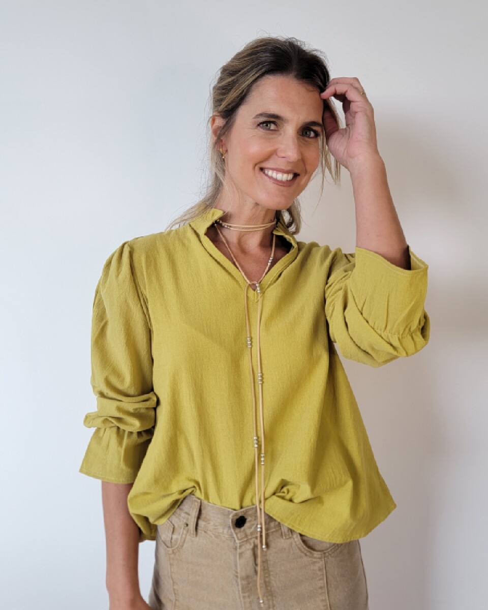 Blusa Copenhague - Pistacho 