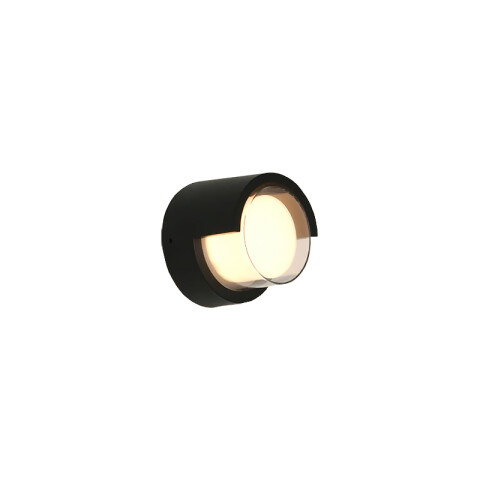 Lámpara pared LED redondo IP65 12W luz cálida Ø165 IX4540
