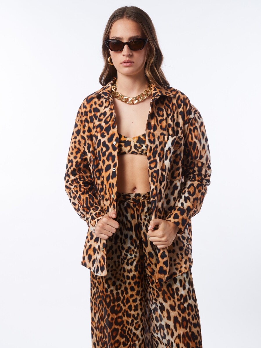 Blusa para mujer - Leopardo 