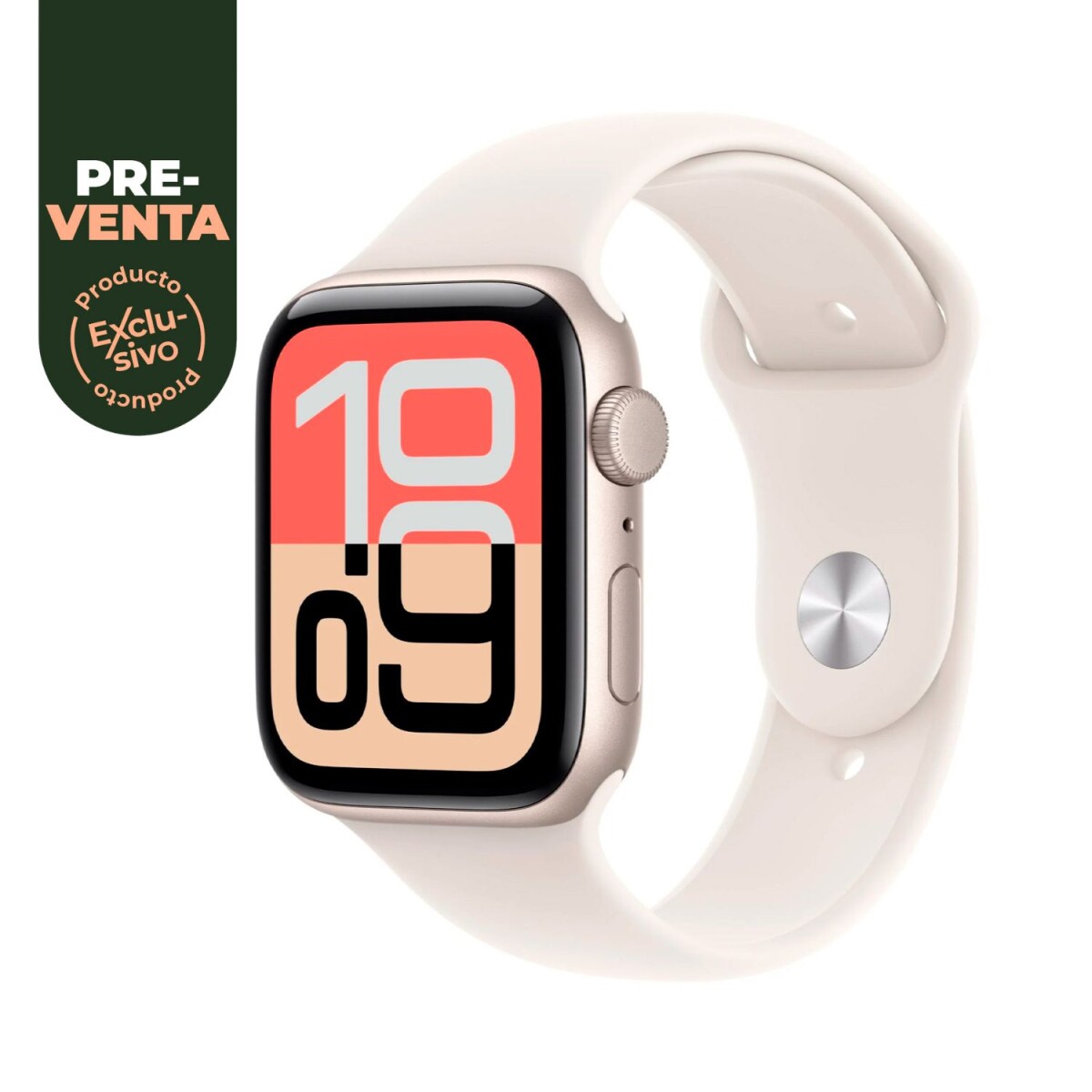 Apple Watch SE 3 GPS 40mm Starlight Aluminium Case Starlight Sport Band M/L 