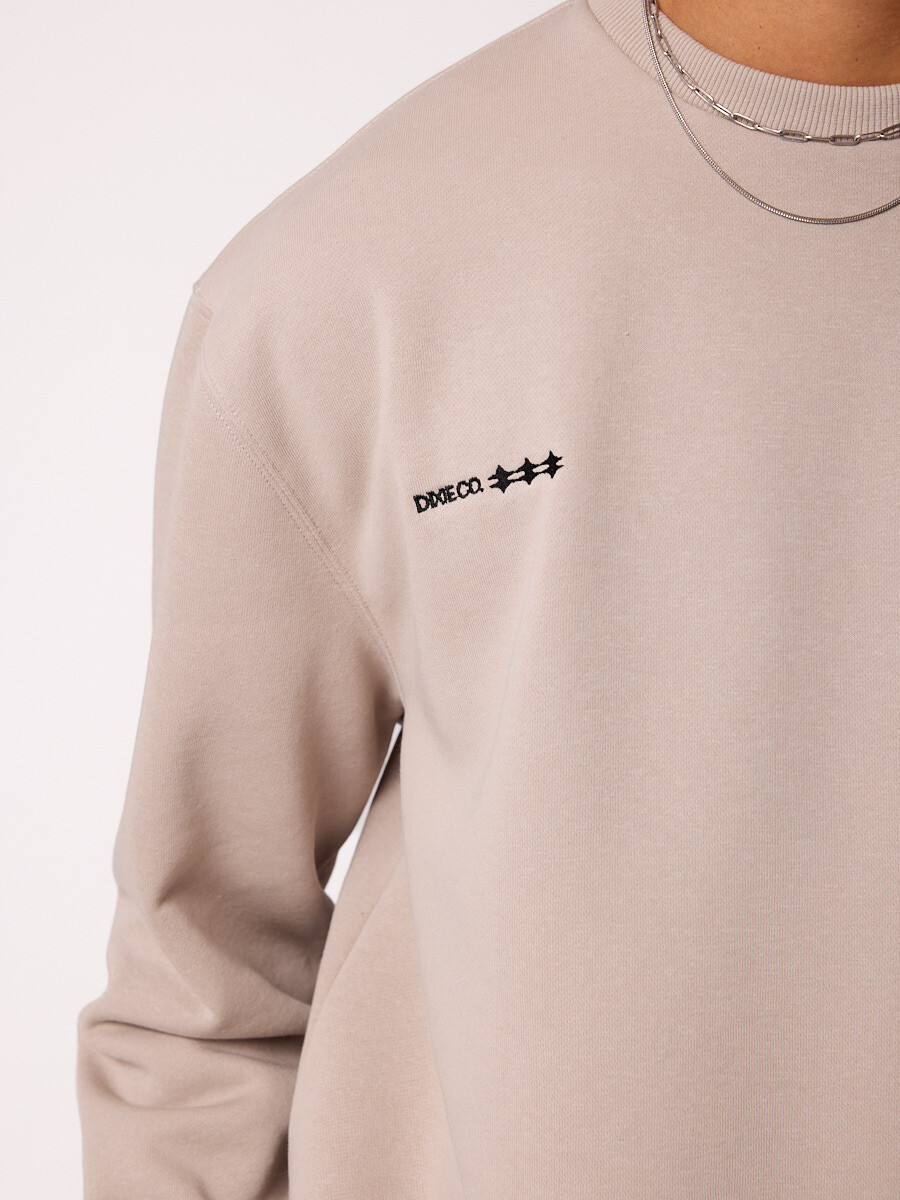 SWEATER BLOKE DIXIE Gris Plata