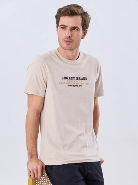 T-SHIRT LEGACY 6158 BEIGE