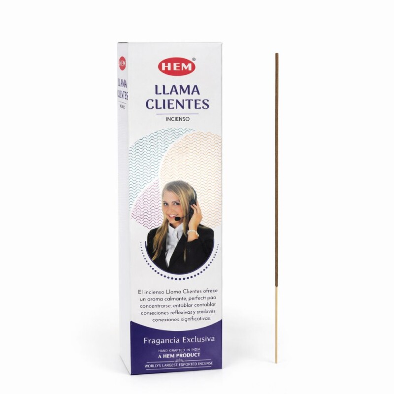 INCIENSO HEM PREMIUM 25 GR - CAJA X12 Llama Clientes