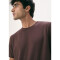 CAMISETA MM MASC MARROM ESCURO