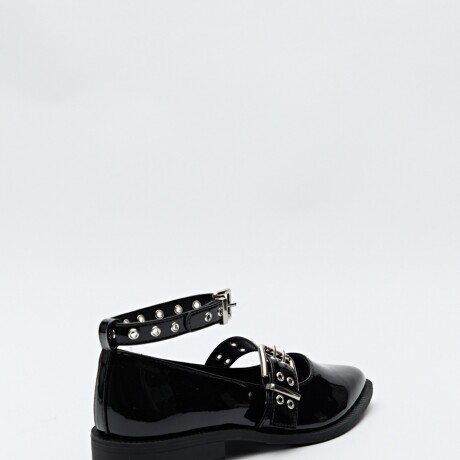 ZUECO PALISADE Charol Negro