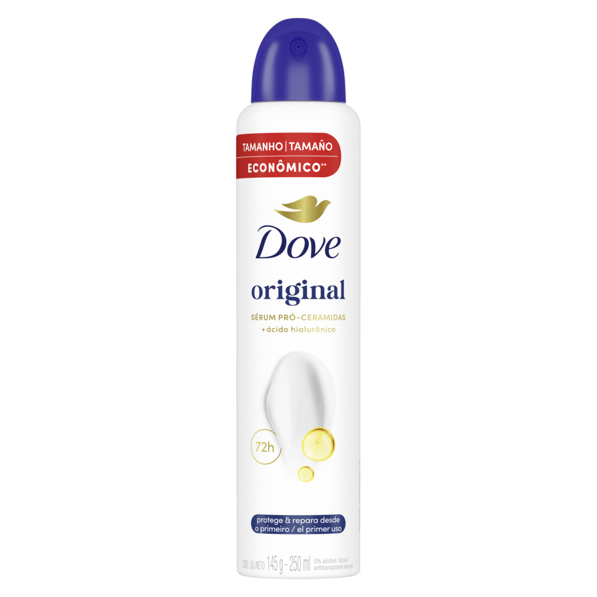Dove Desodorante Aerosol Ap Original 250ml 