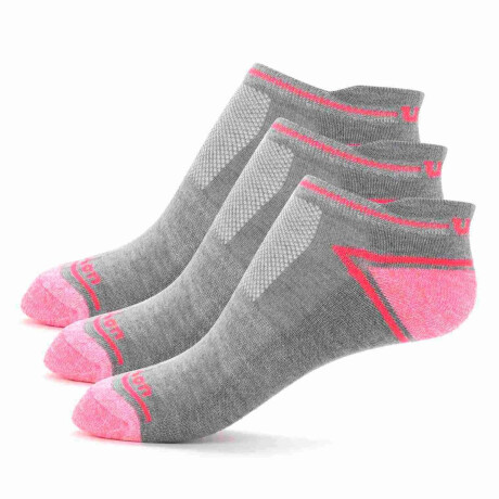 Medias Pack X3 Pro Fitness Unisex Gris