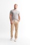 Pantalón recto BEIGE