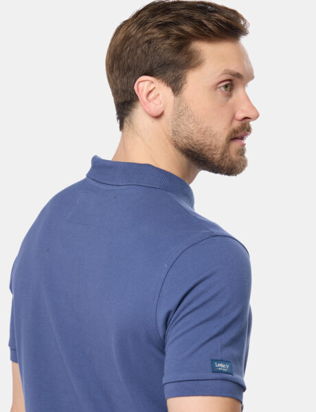 REMERA POLO LISA PIQUÉ Piedra