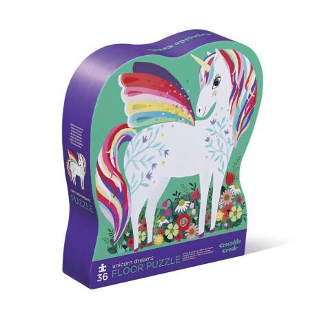 Puzzle Crocodile Creek 36 Piezas 45 x 60 cm Jardín Unicornios
