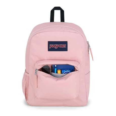 MOCHILA JANSPORT CROSS TOWN MISTY ROSE 0