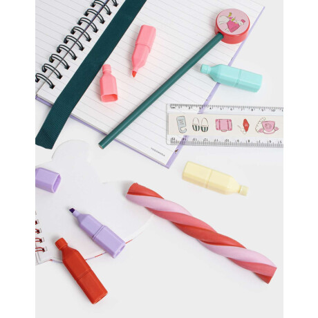 Set De Librería En Estuche Combinacion Multicolor