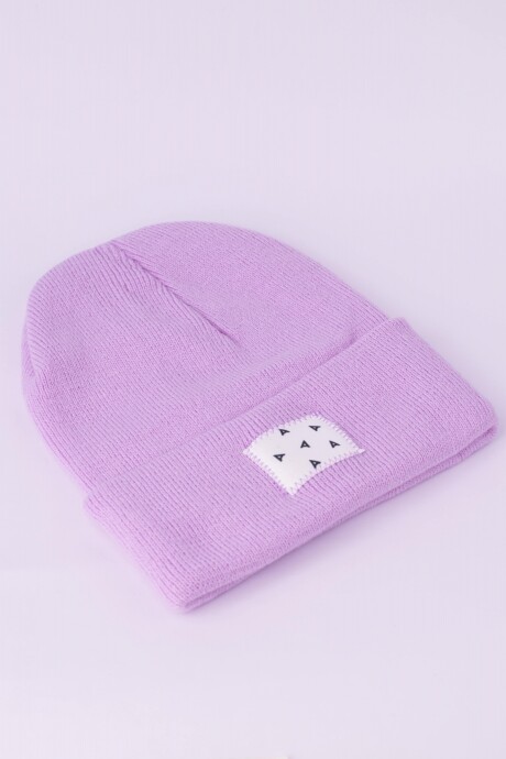 NEW BEANIE STRETCH LILA