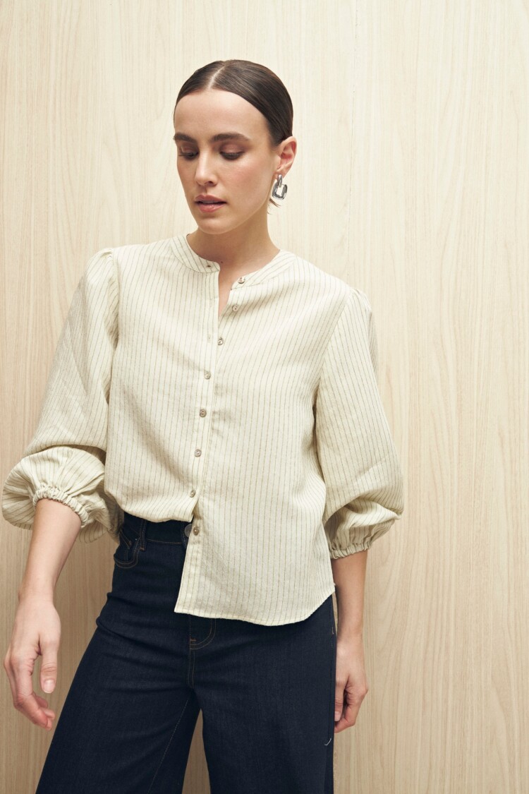 CAMISA OLIE Verde Pastel