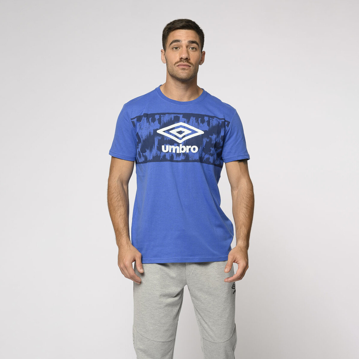 Remera Stripe Umbro Hombre - Azu 