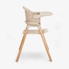Silla de comer WOODY 6 en 1 KIKKABOO beige Silla de comer WOODY 6 en 1 KIKKABOO beige