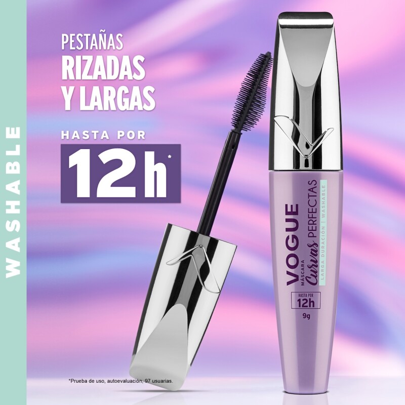 Mascara De Pestañas Vogue Curvas Perfectas 9 Grs. Mascara De Pestañas Vogue Curvas Perfectas 9 Grs.