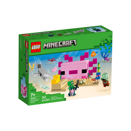 Lego La Casa Ajolote 242 Piezas 7+ Minecraft