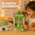 Máquina Infantil Grúa Agarra Juguetes Peluches Con Sonido Variante Color Verde