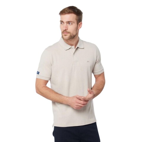 REMERA POLO XS-4XL BEIGE