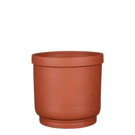MACETA RIVA CERAMICA NARANJA 1114643