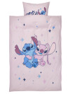 Juego funda nórdica STITCH 155x220 rosa Juego funda nórdica STITCH 155x220 rosa