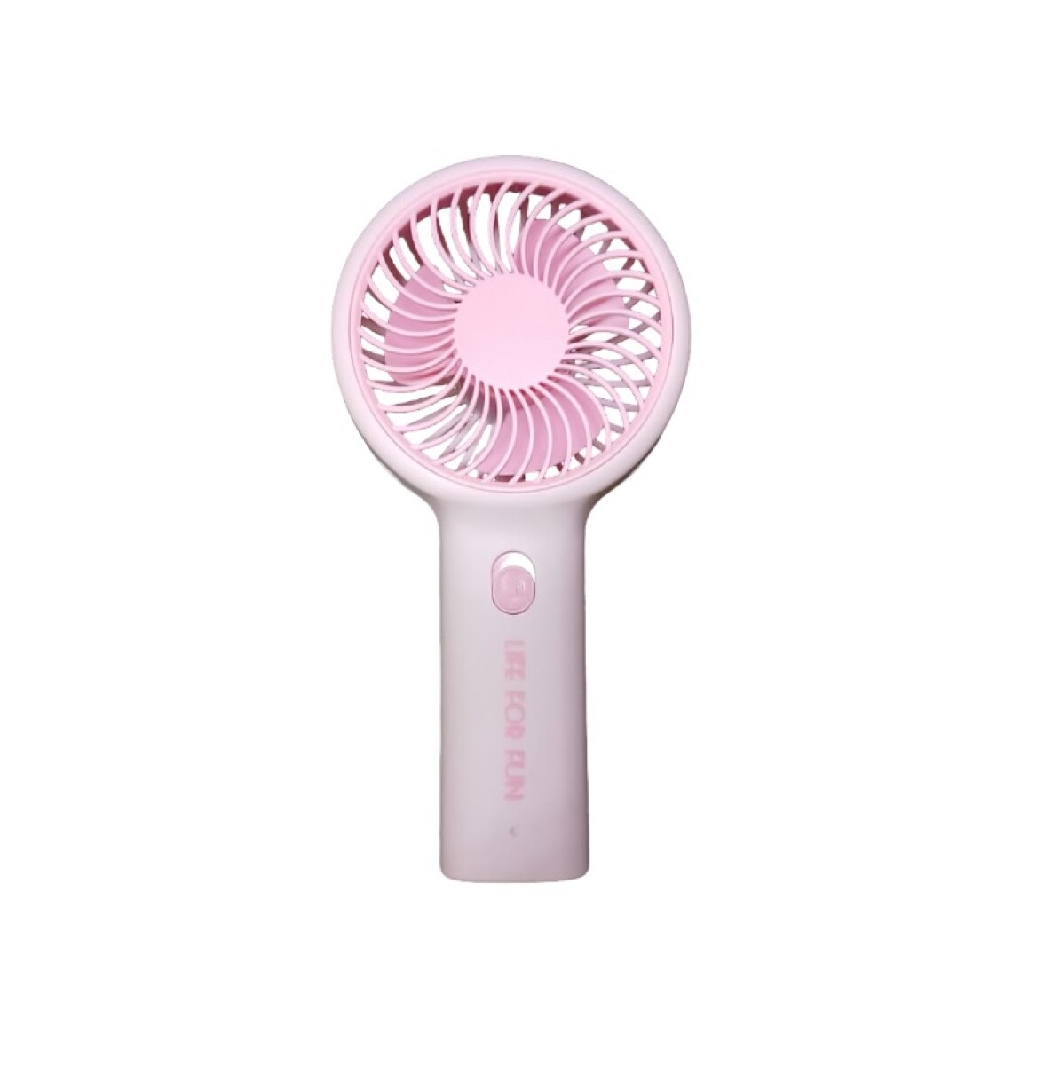 Ventilador mini con soporte - rosa 