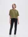 Remera Solisa Verde Oliva Oscuro