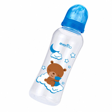 Mamadera Evenflo Dreams Bebés 3-12M 240Ml Tetina Flujo Medio Azul