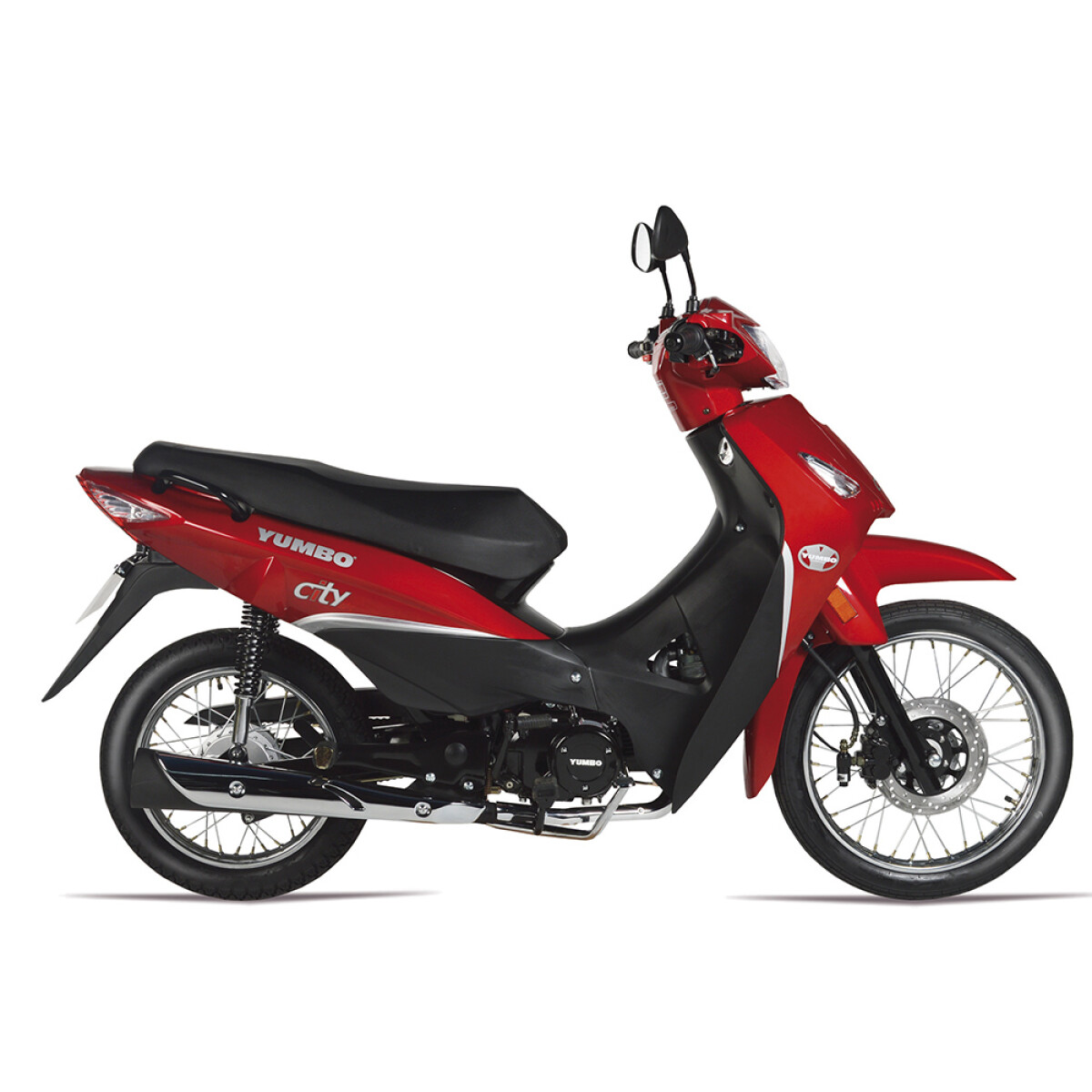 Moto Yumbo City 125 - Rojo 