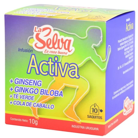 TE LA SELVA X 10 ACTIVA TE LA SELVA X 10 ACTIVA