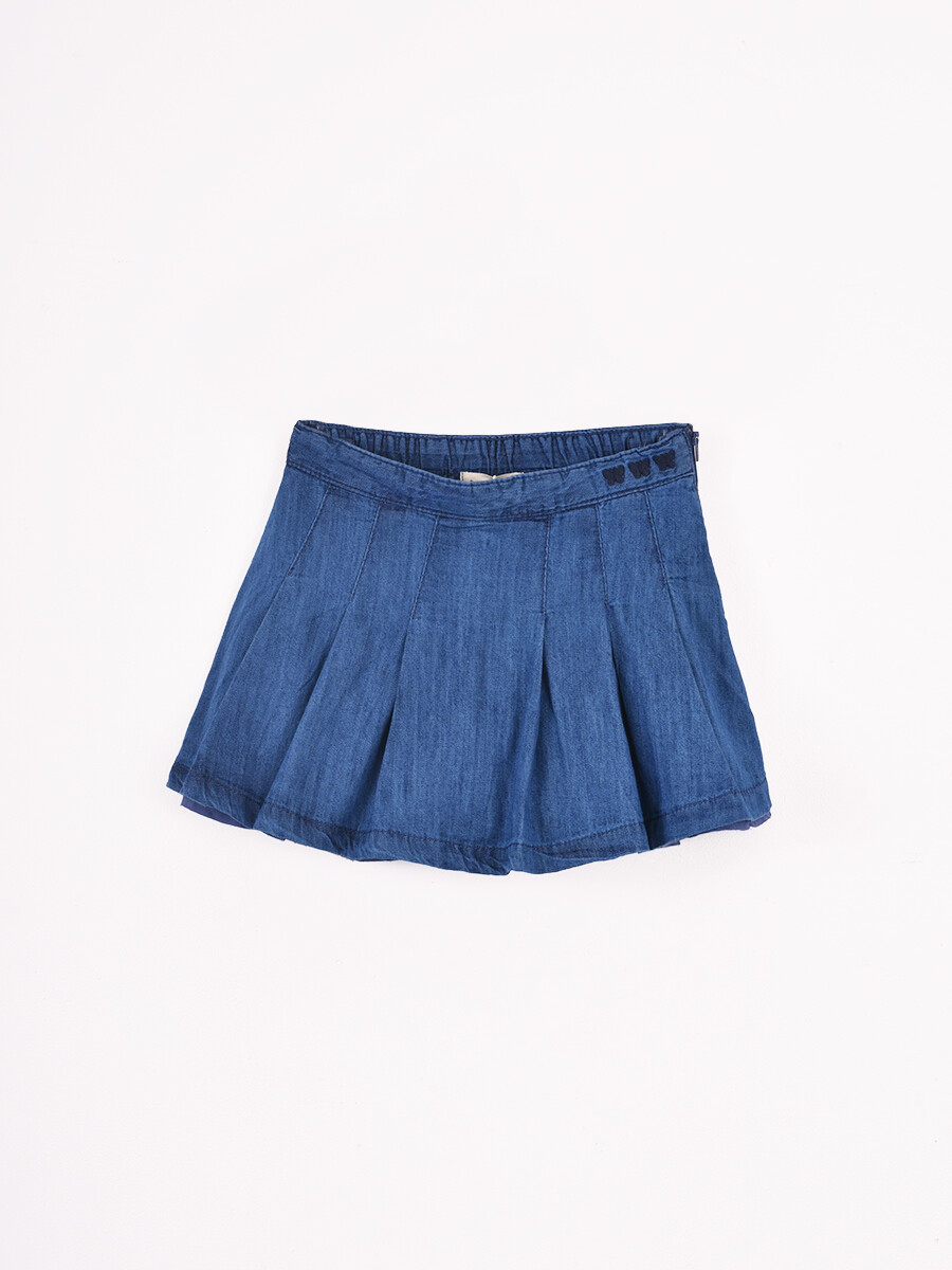 FALDA ZAFIRA - AZUL OSCURO 