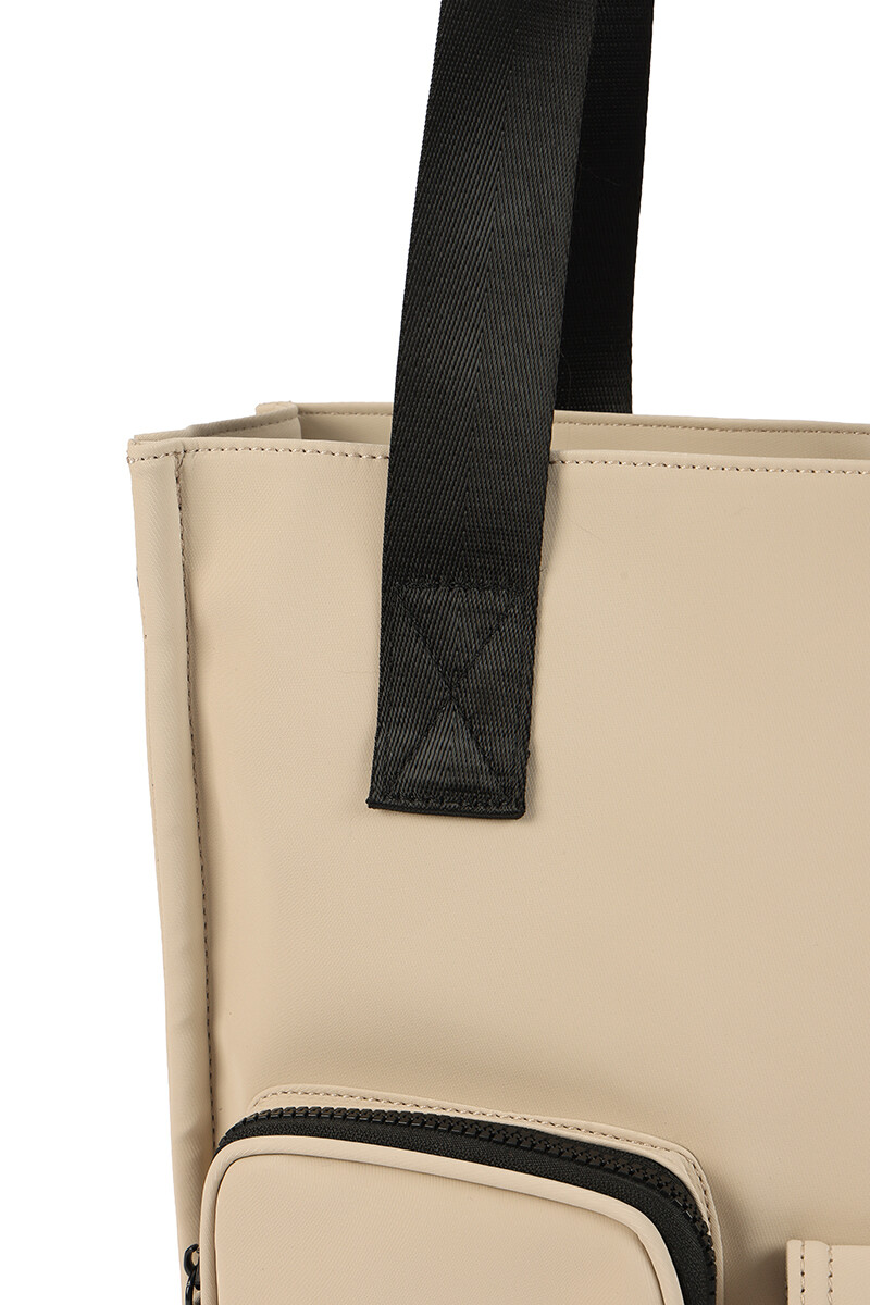 Cartera Niza Beige