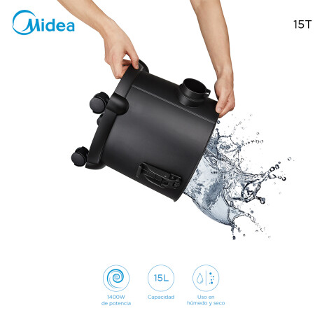 Aspiradora Midea Wet Dry 3 En 1 MUY15T-A(B) Ub 001