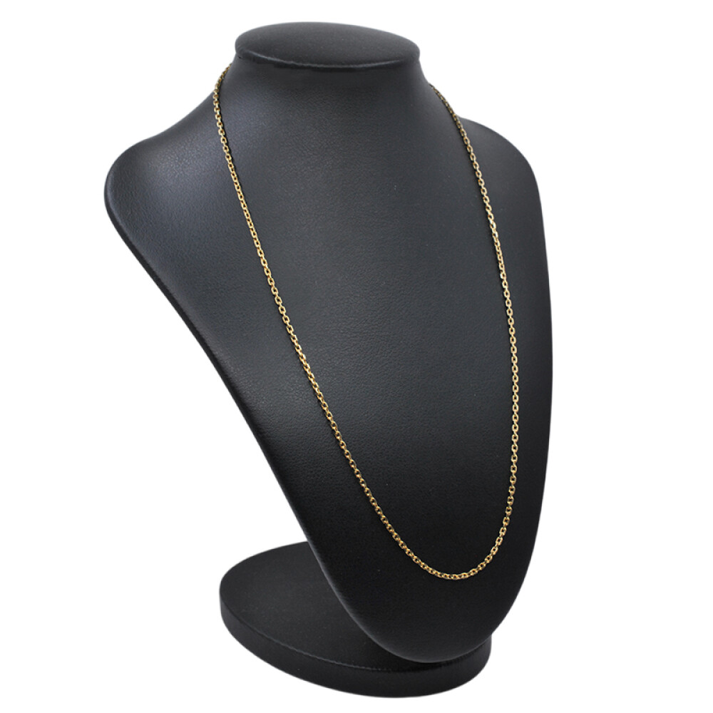 Cadena en oro 18k forcet. Largo 47cm Cadena en oro 18k forcet. Largo 47cm