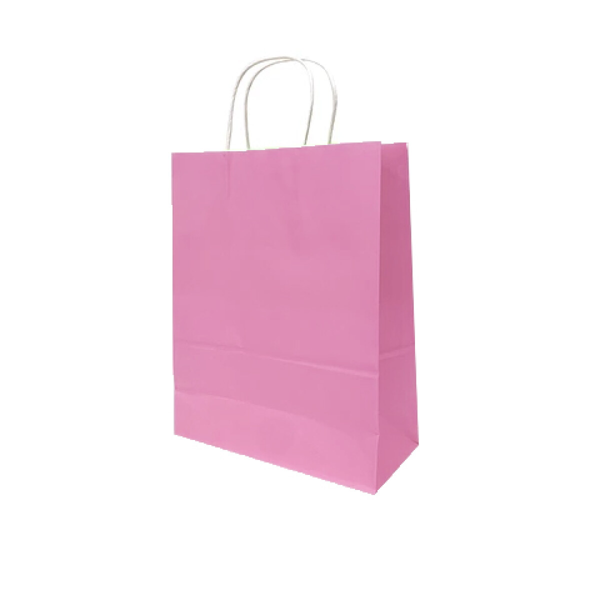 Bolsa con Asa Lisa N° 1 Pack x12 - Rosada 