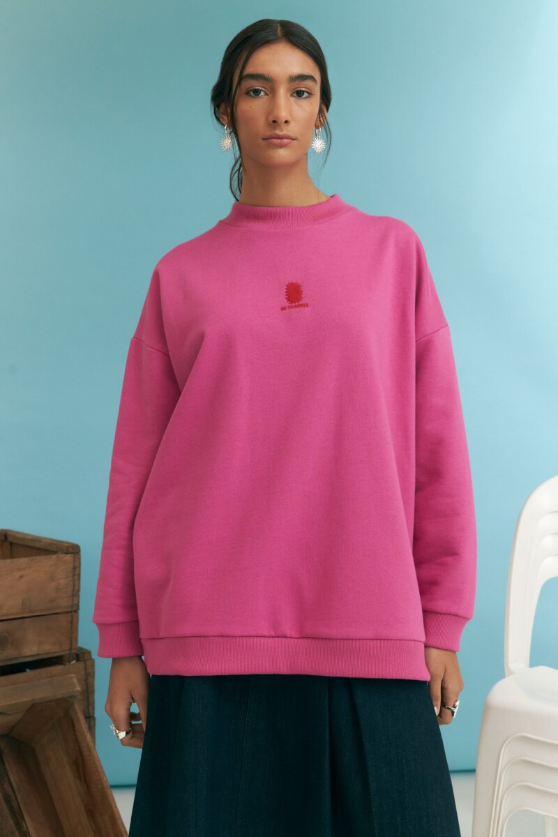 PREVENTA Buzo be charrua fucsia