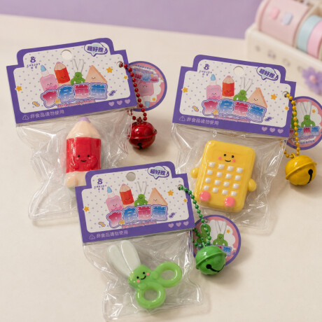 Combo 7 Mini Squishys Utiles Sc