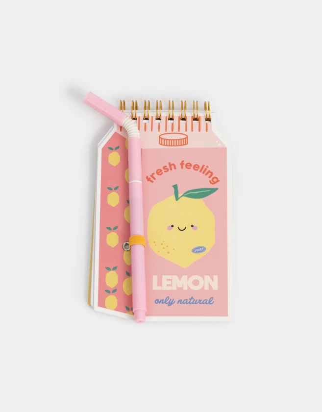 Librería Sets Foodie Set De Memo Anotador Y Lapicera "fresh Feeling" - Combinacion Bicolor